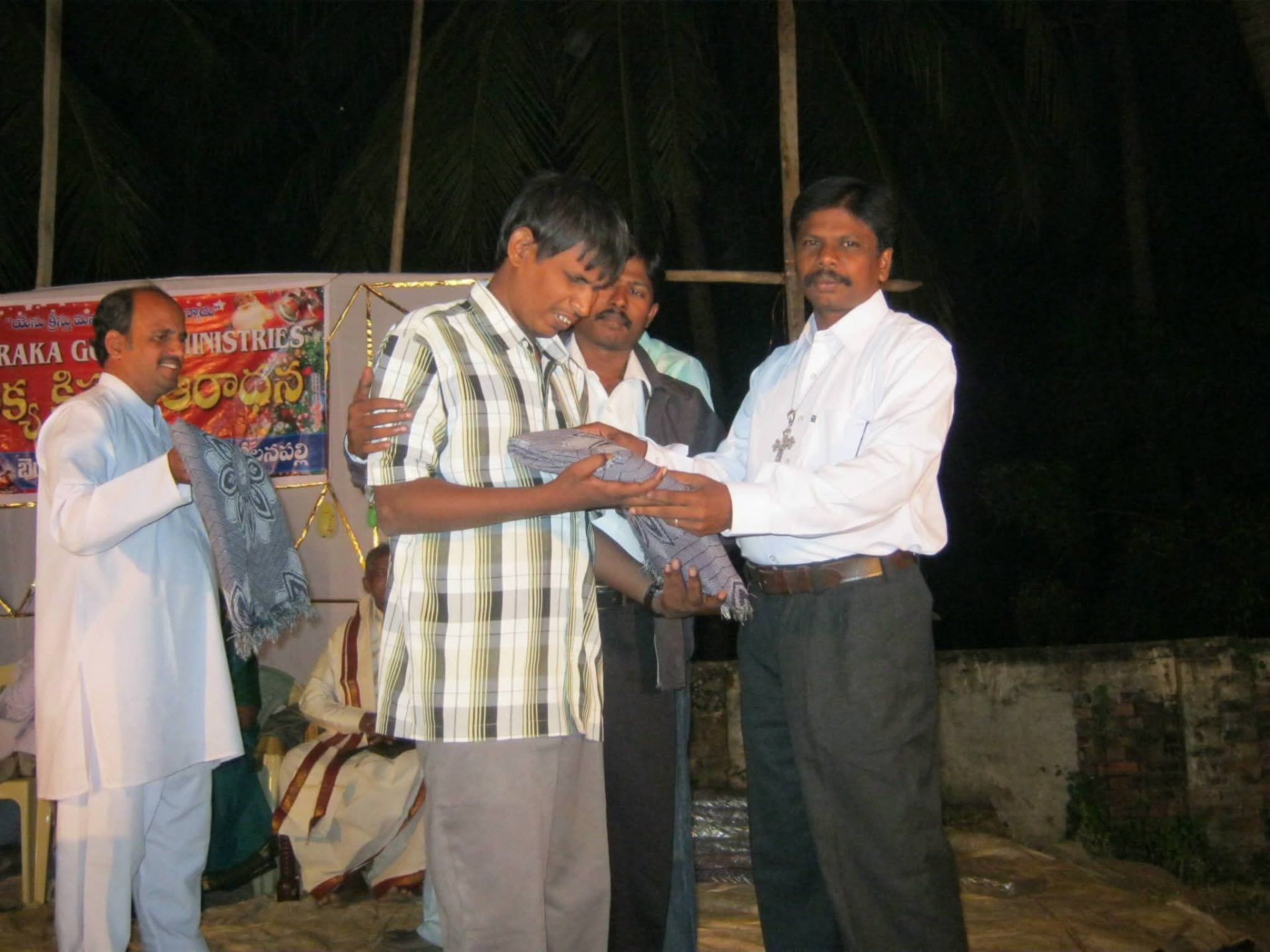 Gift of warmth — Blind Ministry