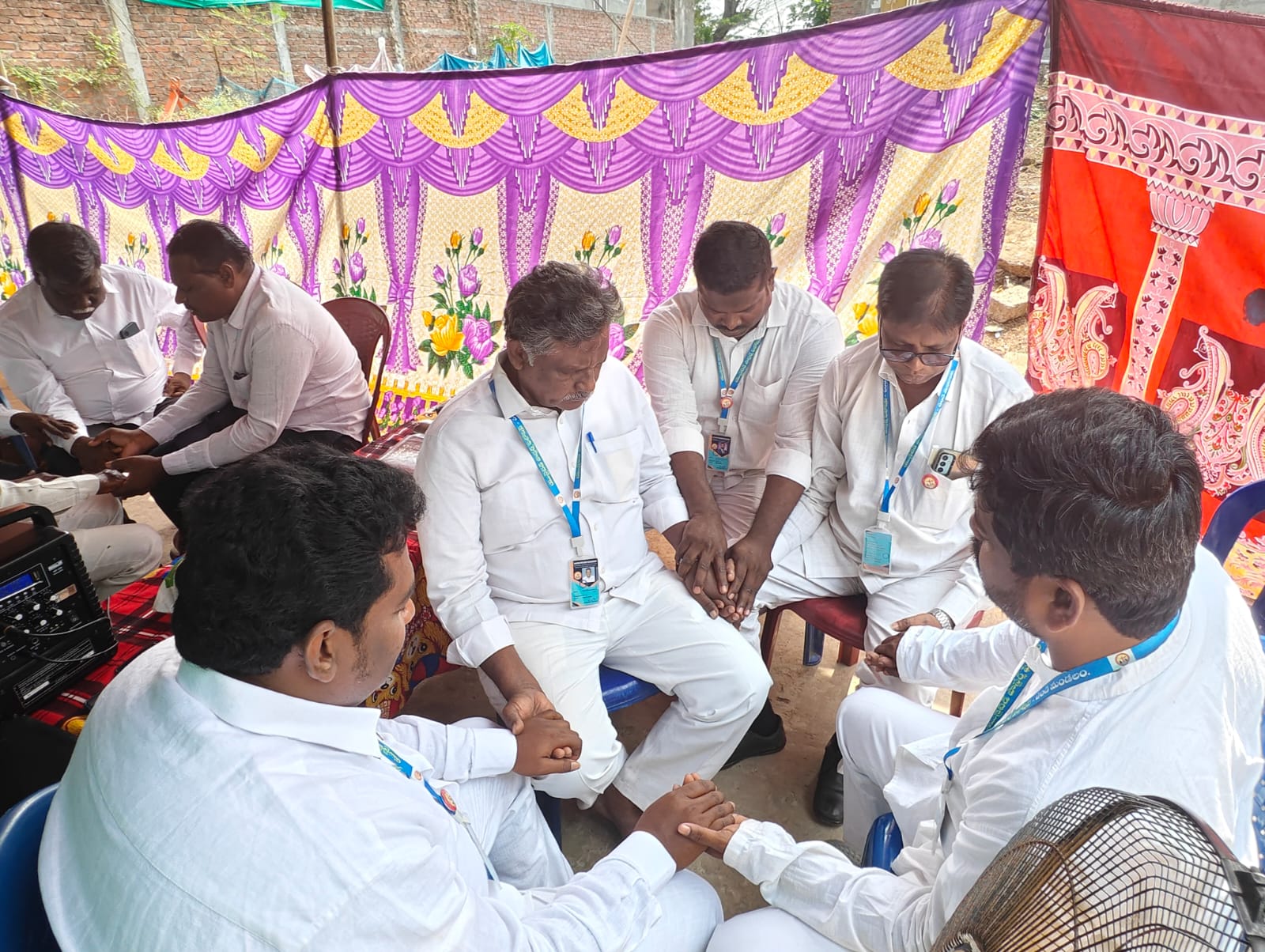Outdoor prayer meeting — Church Ministry