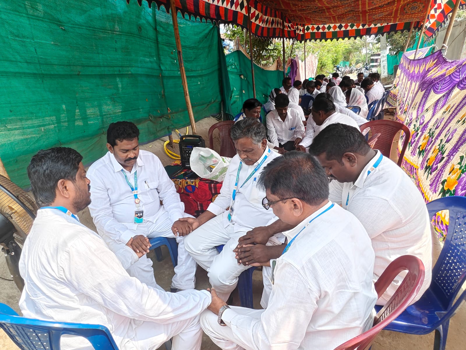 Intercession under the tent — Church Ministry