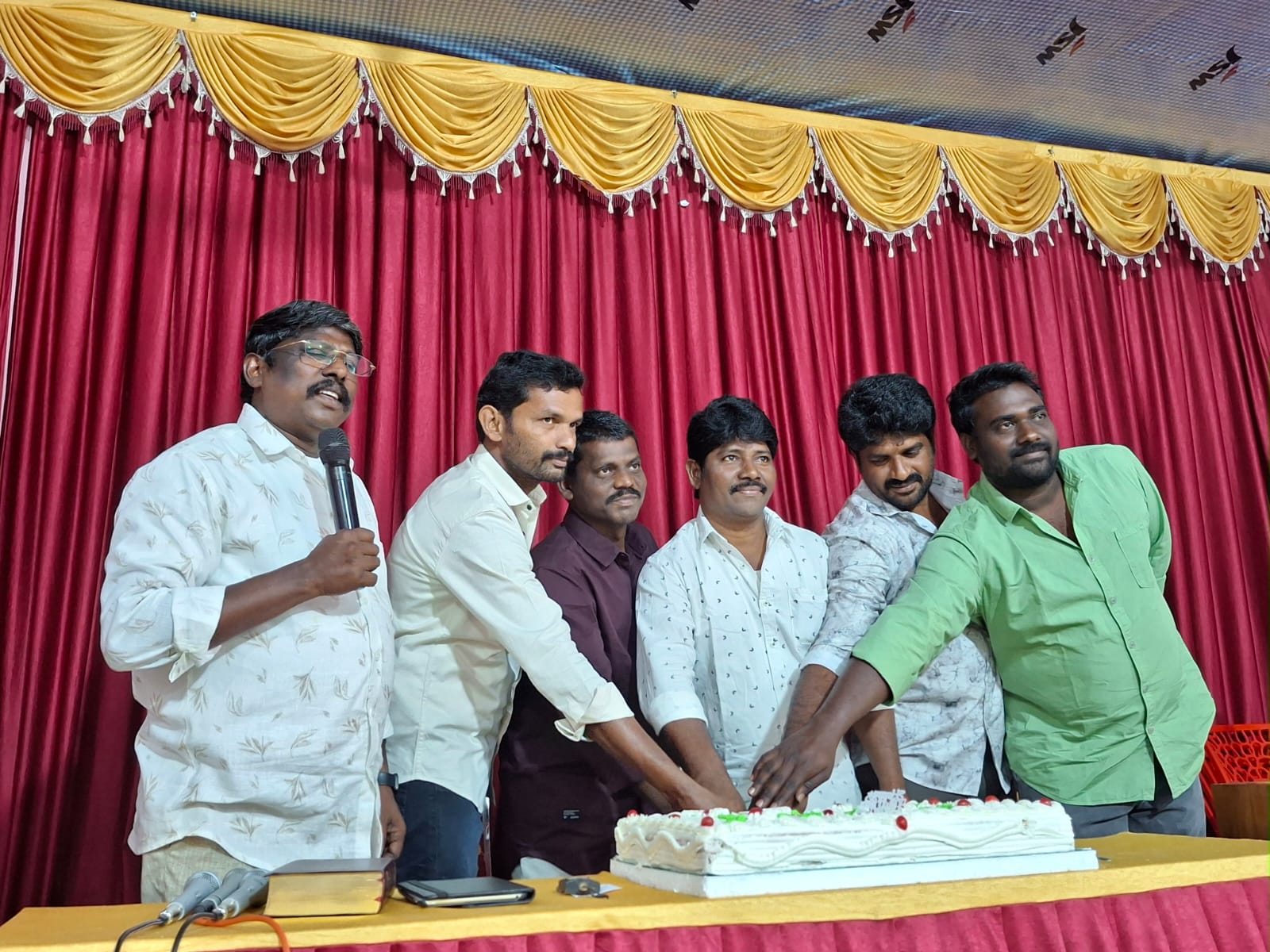 Pastors' celebration & cake-cutting — Evangelism Ministry