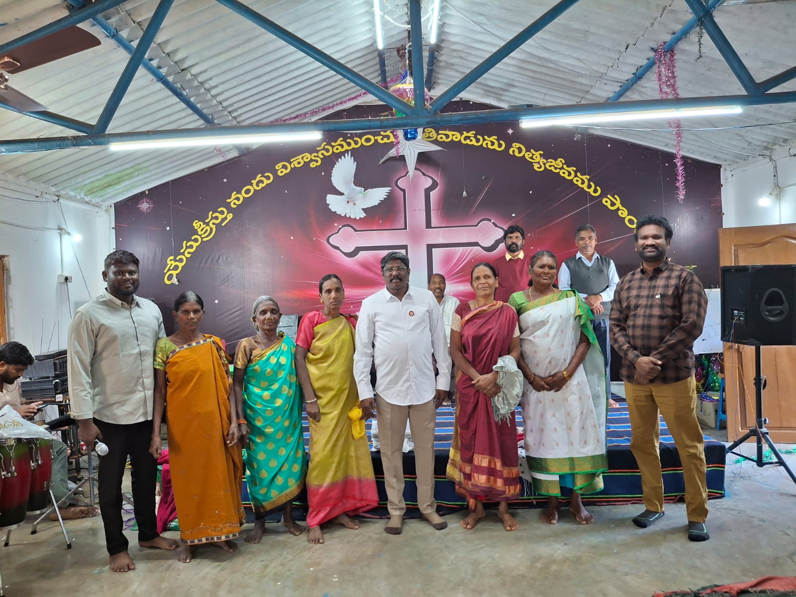 Family in Christ together — Gifts & New Clothes Distribution