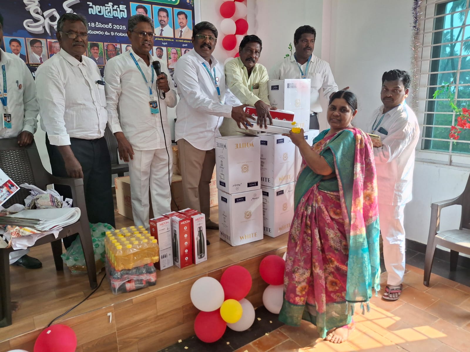 Honouring with a gift — Gifts & New Clothes Distribution