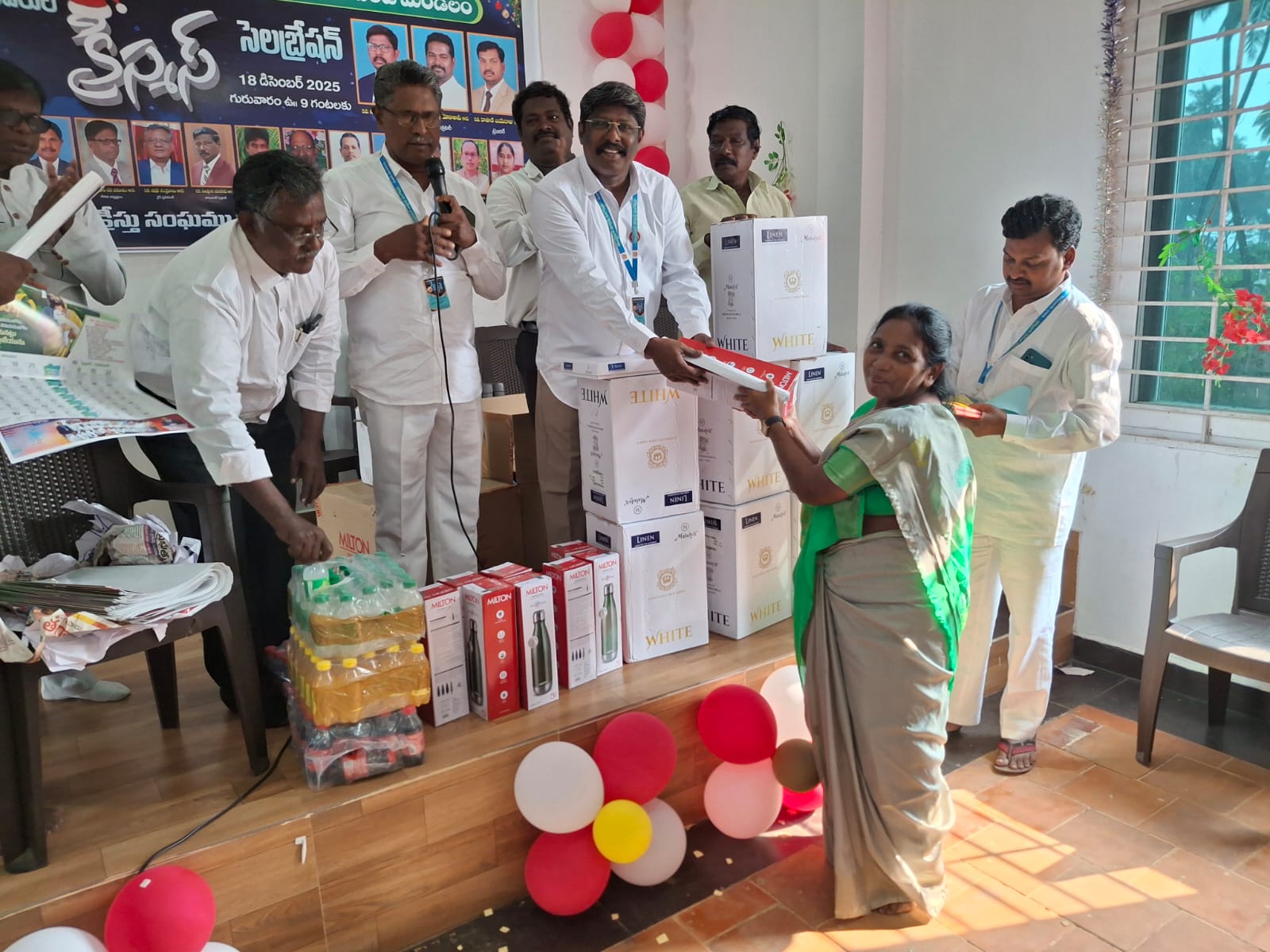 Gifts of joy at Christmas — Gifts & New Clothes Distribution
