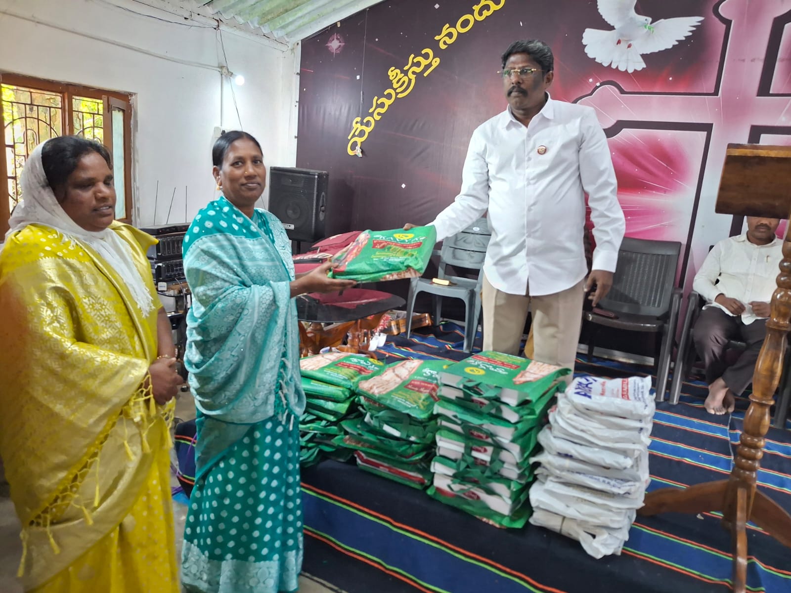 A new saree, a renewed dignity — Gifts & New Clothes Distribution