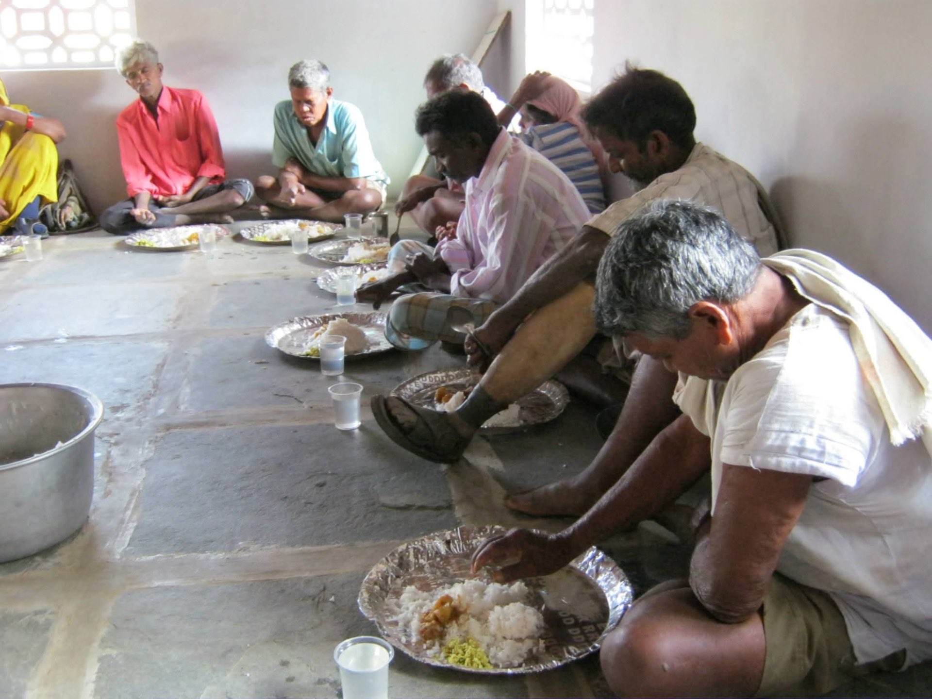 A long table of love — Ministry to Lepers