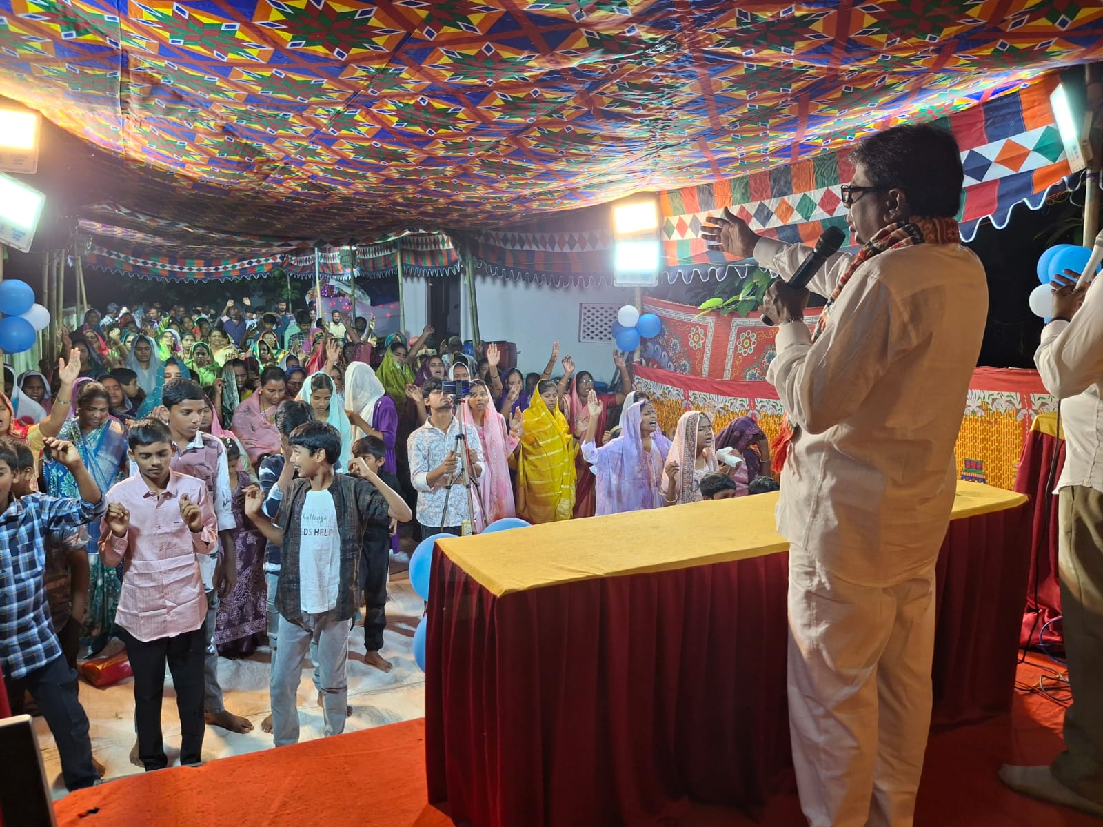 Worship with the multitudes — Open Air Meetings