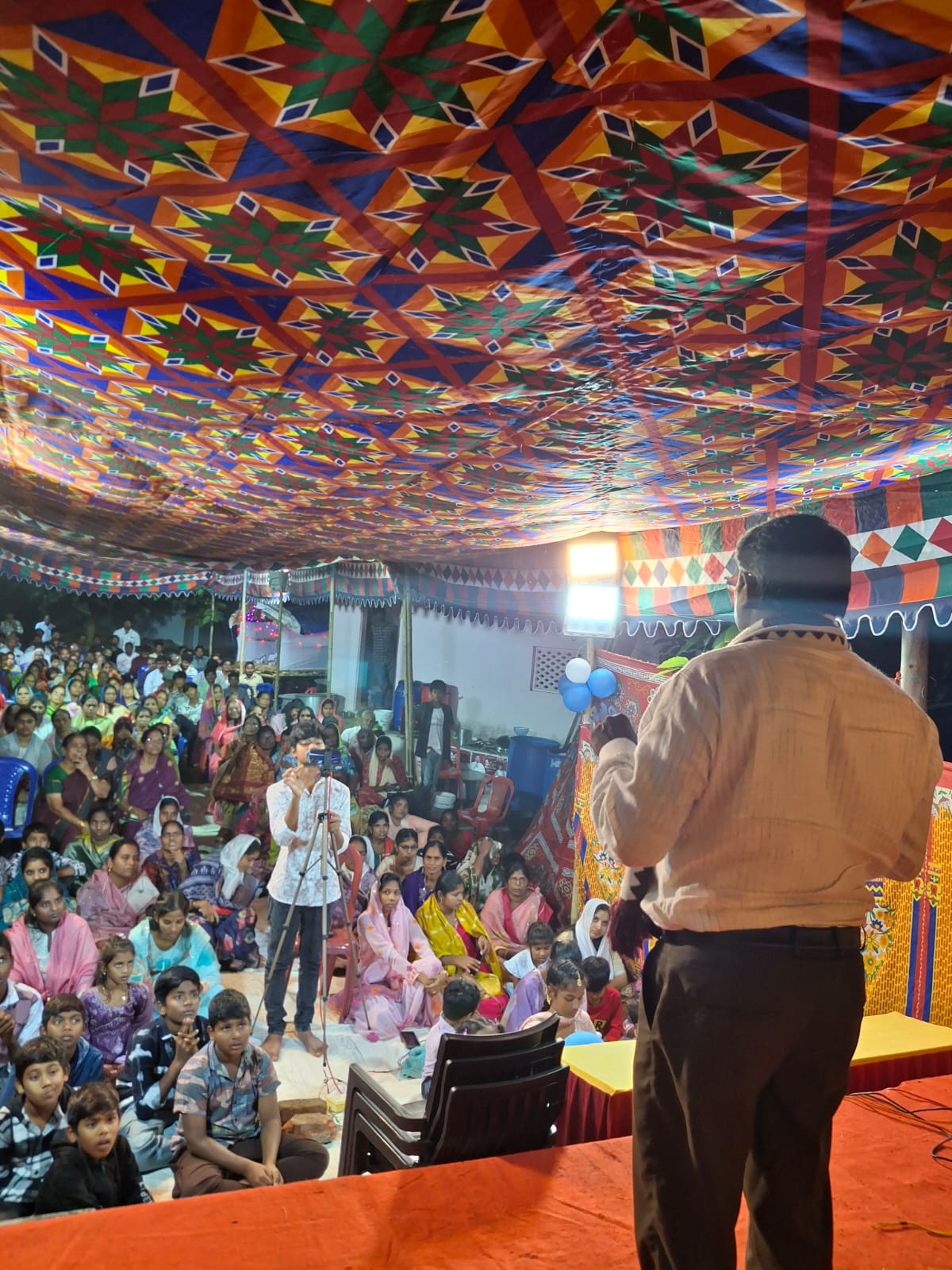 From the platform — Open Air Meetings