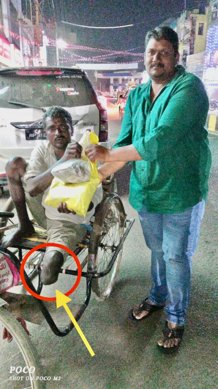 Meals for the disabled on the road — Street & Homeless Outreach